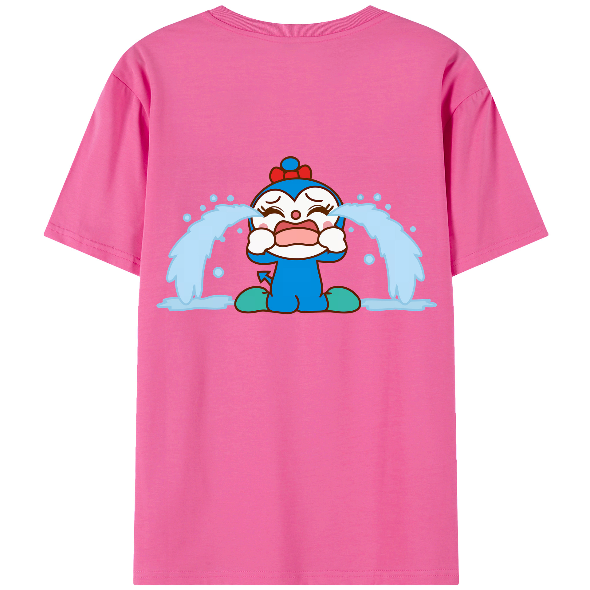 （画像用） アンパンマン Anpanman レディース半袖Tシャツ(バックプリント)